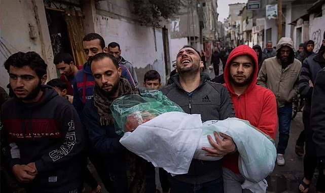 İsrail Gazze’de Katliam Sürdürüyor: 7’si Hastane Bahçesinde 23 Filistinli Hayatını Kaybetti