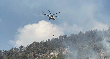Karabük’te Orman Yangını Rüzgârla Yeniden Şiddetlendi