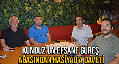 Kunduz'un Efsane Güreş Ağasından HASİYAD'a Daveti