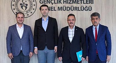 TİMBİR'den Gençlik ve Spor Bakanlığı’na “Türk Dünyası Genç Sinemacılar Buluşması” Ziyareti