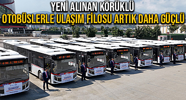 Yeni Alınan Körüklü Otobüslerle Ulaşım Filosu Artık Daha Güçlü