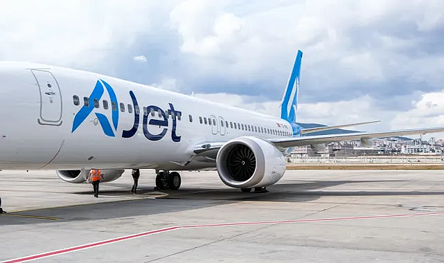 AJet’in dördüncü Boeing 737-8 MAX uçağı İstanbul’a geldi