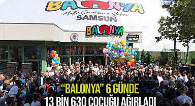 “BALONYA” 6 Günde 13 Bin 630 Çocuğu Ağırladı