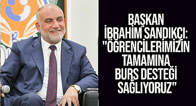 Başkan İbrahim Sandıkçı: 