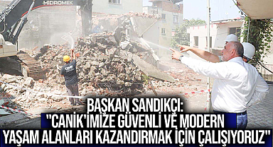 Başkan Sandıkçı: 