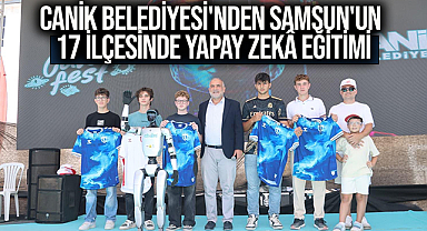 Canik Belediyesi'nden Samsun'un 17 İlçesinde Yapay Zekâ Eğitimi