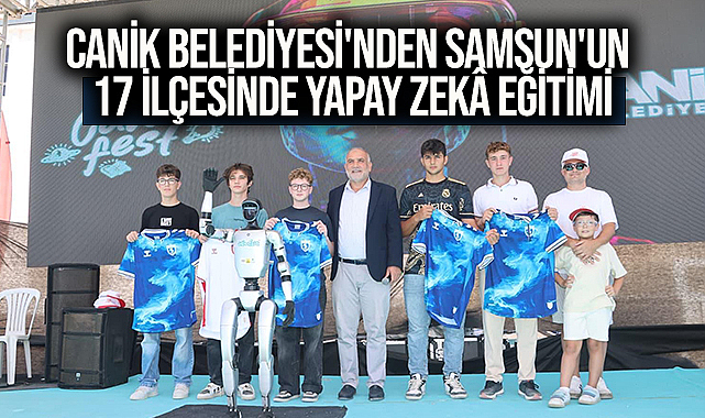 Canik Belediyesi'nden Samsun'un 17 İlçesinde Yapay Zekâ Eğitimi