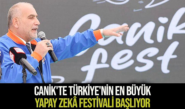 Canik'te Türkiye'nin En Büyük Yapay Zeka Festivali Başlıyor