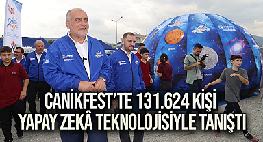 CANİKFEST’te 131.624 Kişi Yapay Zekâ Teknolojisiyle Tanıştı
