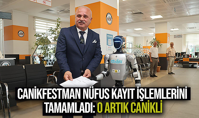 CANİKFESTMAN Nüfus Kayıt İşlemlerini Tamamladı: O Artık Canikli