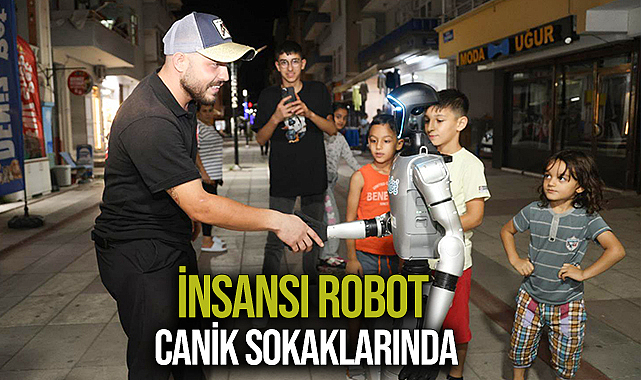 İnsansı Robot Canik Sokaklarında