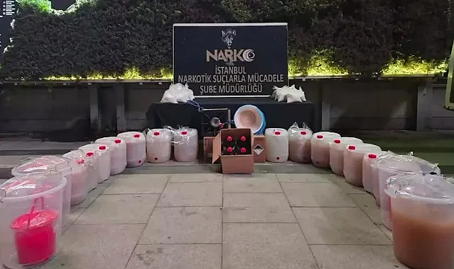 İstanbul’da 442 kilo uyuşturucu ele geçirildi: 7 şüpheli yakalandı