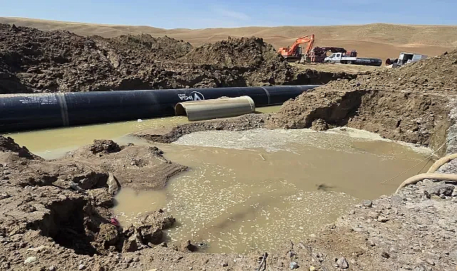 Kesikköprü hattındaki boru patlaması su kesintisine neden olabilir