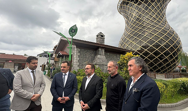 TİMBİR Heyeti Rize Çay Çarşısı’nda