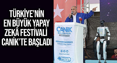 Türkiye'nin En Büyük Yapay Zekâ Festivali Canik'te Başladı