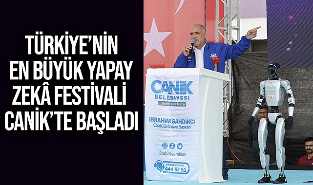 Türkiye'nin En Büyük Yapay Zekâ Festivali Canik'te Başladı
