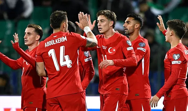 A Milli Takım’dan Bulgaristan’a gol yağmuru: 6-1!