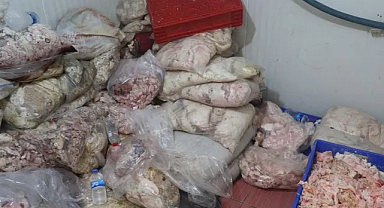 Ankara’da 3 iş yerinde 17 ton bozuk et ele geçirildi