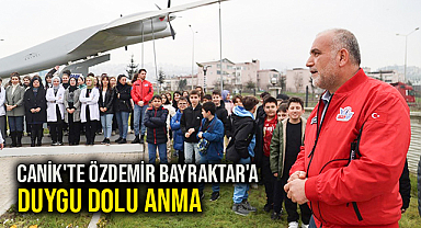 Canik'te Özdemir Bayraktar'a Duygu Dolu Anma 