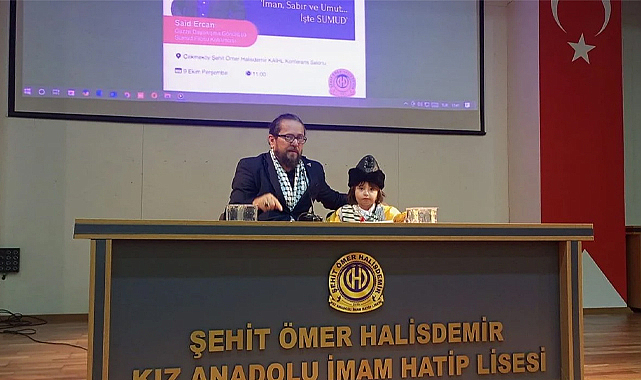 Said Ercan: İsrail çocukların fotoğraflarından bile korkuyor!