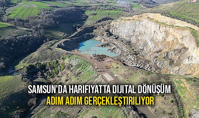 Samsun'da Hafriyatta Dijital Dönüşüm Adım Adım Gerçekleştiriliyor