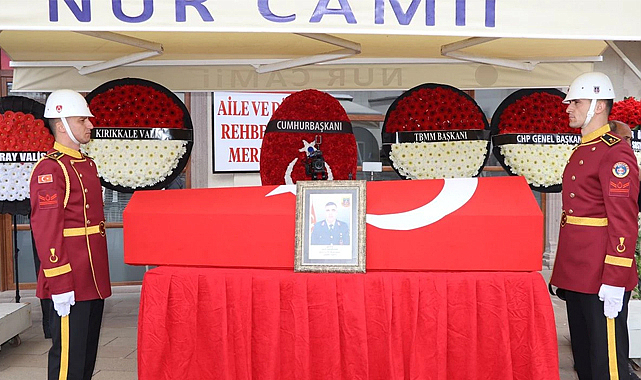 Şehit Uzman Çavuş Arif Özdemir’e son veda