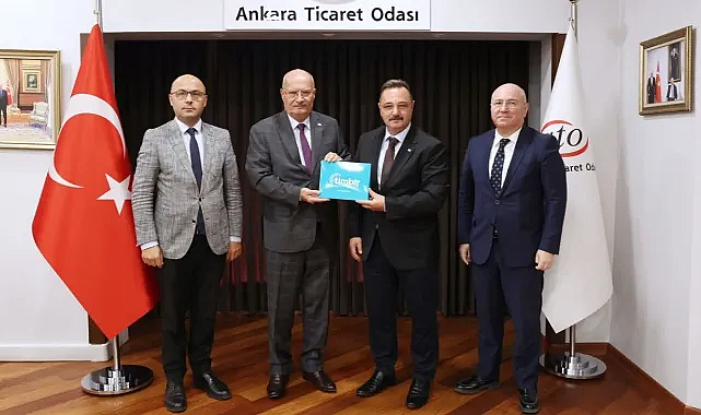 TİMBİR’den ATO Başkanı Gürsel Baran’a ziyaret