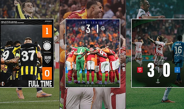 Türk futbolu Avrupa’da fırtına gibi esiyor: Son 6 maçta 6 galibiyet!