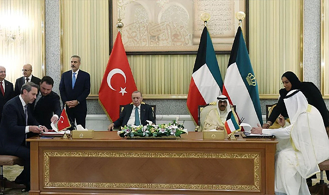 Türkiye ve Kuveyt 4 anlaşmayla işbirliğini güçlendirdi
