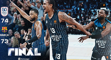 Anadolu Efes, Barcelona’yı nefes kesen maçta 74-73 mağlup etti