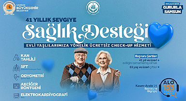 Büyükşehir'den 41 Yıllık Sevgiye Sağlık Desteği