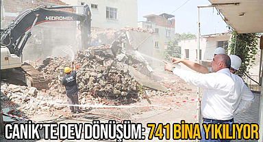 Canik’te Dev Dönüşüm: 741 Bina Yıkılıyor