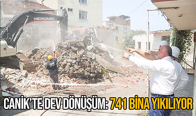 Canik’te Dev Dönüşüm: 741 Bina Yıkılıyor