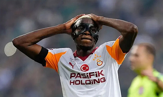 Galatasaray'da Osimhen alarmı: Derbiye yetişecek mi?