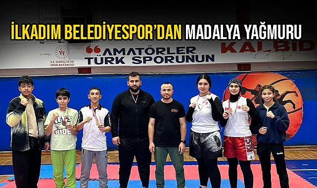 İlkadım Belediyespor’dan Madalya Yağmuru