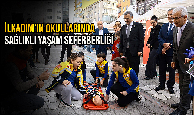 İlkadım’ın Okullarında Sağlıklı Yaşam Seferberliği
