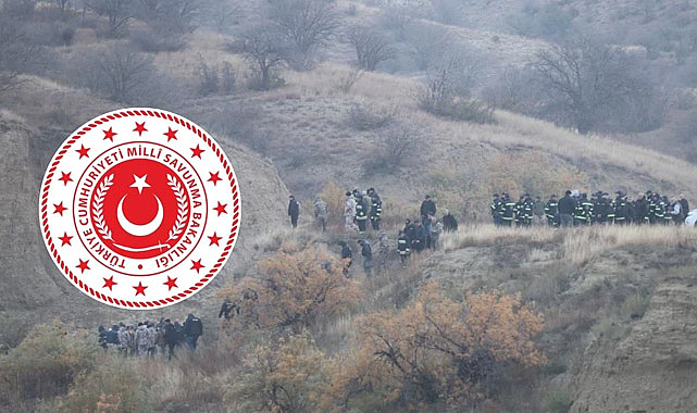 MSB: Düşen askeri kargo uçağının enkazında incelemelere başlandı