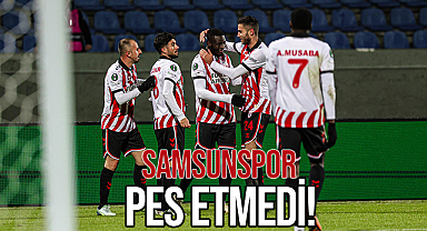 Samsunspor Pes Etmedi