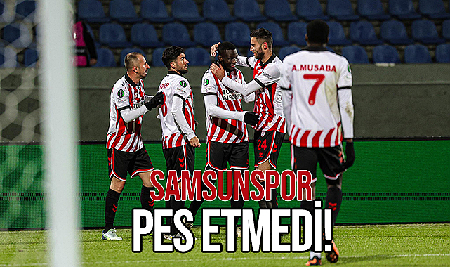 Samsunspor Pes Etmedi