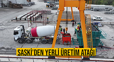 SASKİ’den Yerli Üretim Atağı