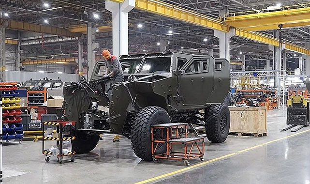 Türkiye’nin en büyük zırhlı araç ihracatında yoğun mesai