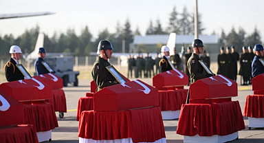 Türkiye şehitlerini uğurluyor: 20 kahraman asker için tören