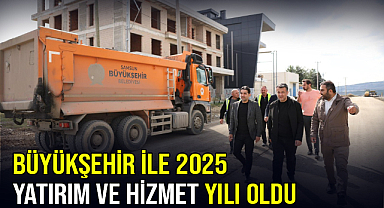 Büyükşehir İle 2025 Yatırım Ve Hizmet Yılı Oldu