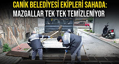 Canik Belediyesi Ekipleri Sahada: Mazgallar Tek Tek Temizleniyor
