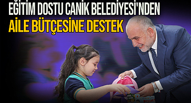 Eğitim Dostu Canik Belediyesi'nden Aile Bütçesine Destek 