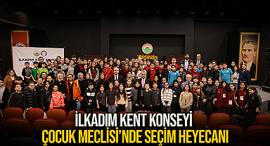 İlkadım Kent Konseyi Çocuk Meclisi'nde Seçim Heyecanı