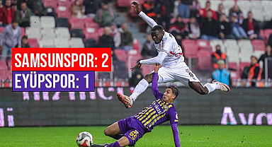 Samsunspor: 2 Eyüpspor: 1