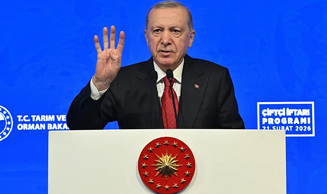 Erdoğan: Tarıma 2026’da 1 Trilyon Lira Destek