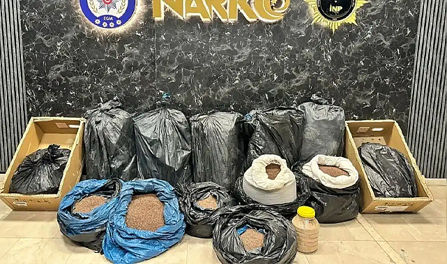 İstanbul’da kahveye emdirilmiş 370 kilo uyuşturucu yakalandı
