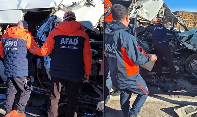 Kayseri’de okul servisi tırla çarpıştı: 1 ölü, 7 yaralı